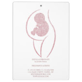 Doula & Birth Coach Custom クリップボード (裏面)
