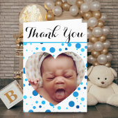 Doula New Baby Card | Photo & Stats Personalized サンキューカード