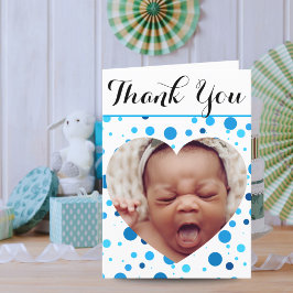 Doula New Baby Card | Photo & Stats Personalized サンキューカード