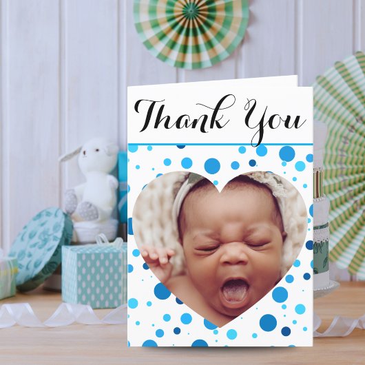 Doula New Baby Card | Photo & Stats Personalized サンキューカード