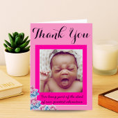 Doula Photo Card with Newborn | Personalized Birth サンキューカード