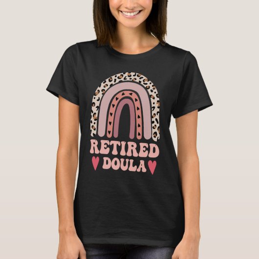 Doula Retired Newborn Nurse Maternity Nurse Tシャツ (正面)