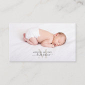 Doula Servicesベビー写真 名刺 (正面)