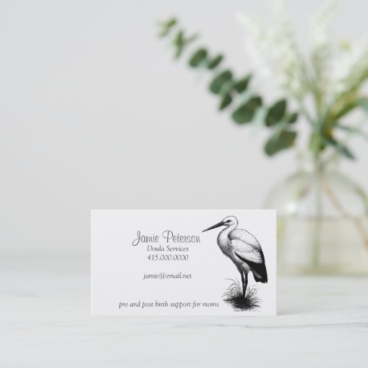 Doula Storkの名刺を呼び出す 名刺 (スタンド正面)