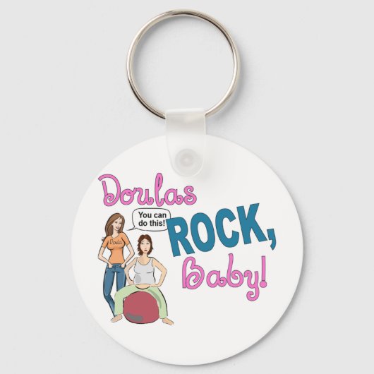Doulas Rock! Gifts キーホルダー (正面)