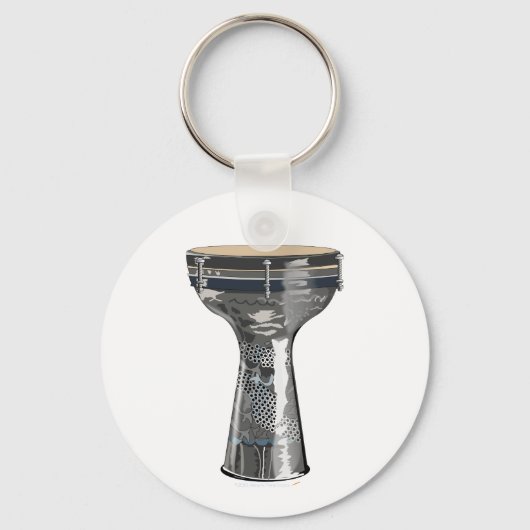 Doumbek Drum Keychain Darbuka Tombak Toubeleki キーホルダー (正面)