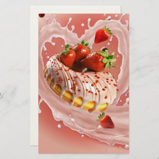 dounat 便箋 (正面/裏面)