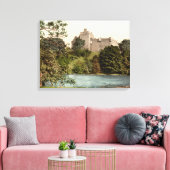 Doune Castle, Stirling, Scotland canvas print キャンバスプリント (インサイチュ (リビング))