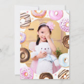 Dout 感謝してい a Hole Bunch写真誕生日ありがとうございました サンキューカード (裏面)