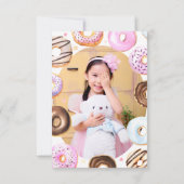 Dout 感謝してい a Hole Bunch写真誕生日ありがとうございました ノートカード (裏面)