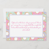 Dout 感謝してい a Hole Bunch Thank You Note Card サンキューカード (裏面)