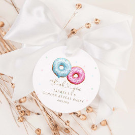 Dout Gender Reveal BoyまたはGirlパーティー フェイバータグ