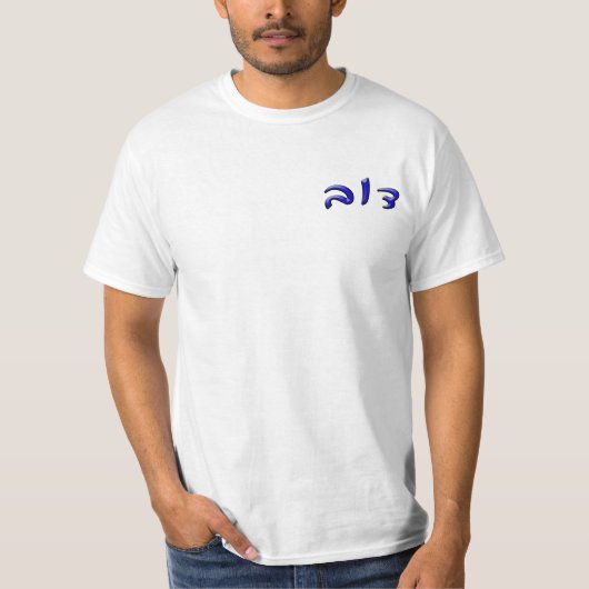 Dov - 3d効果 tシャツ (正面)