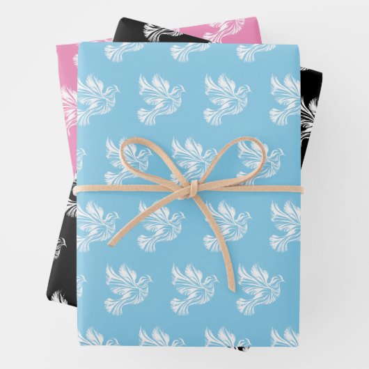 Doveアウトライン ラッピングペーパーシート (インサイチュ)