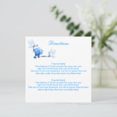 Doveカスタム Direction Card 招待状 (スタンド正面)