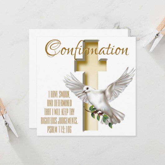 Doveクロスの確認 カード (正面/裏面インサイチュ)