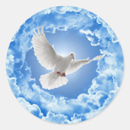 Doveスタンプ ラウンドシール