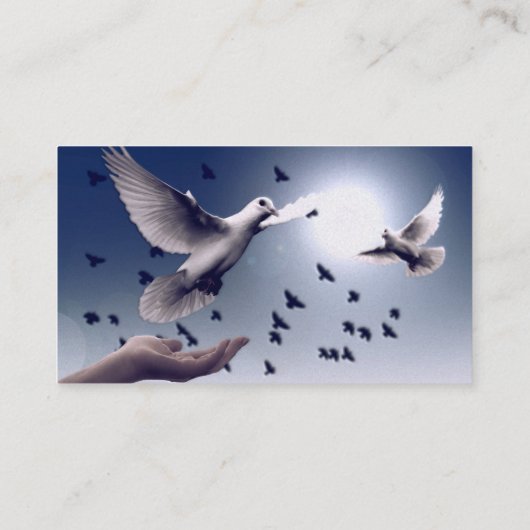 Doveハンドトラスト 名刺 (裏面)