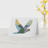 Doveヴィンテージフローラカードシリーズ1 カード (黄色い花)