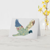 Doveヴィンテージフローラカードシリーズ2 カード (黄色い花)