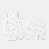 Dove紙吹雪水色ドット優先ボックス フェイバーボックス (折り畳みなし)