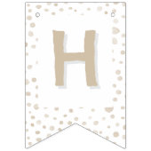 Dove紙吹雪水色ドット束フラグ バンティングフラッグ (第2の旗)