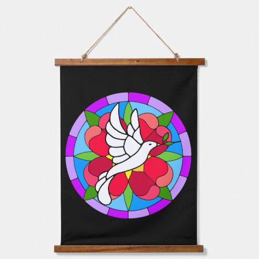 Dove 吊り下げ型タペストリー (正面)