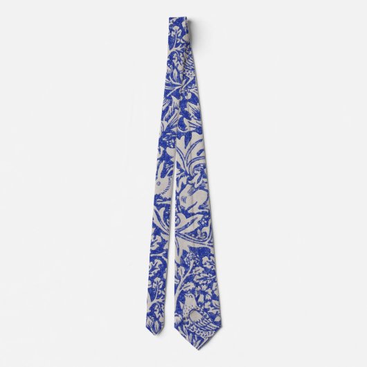 Dove and Rabbit, William Morris ネクタイ (裏面)