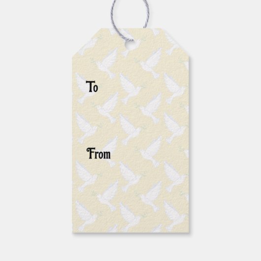 Dove Gift Tag ギフトタグ (裏面)