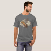 Dove Hunting Old Camo Hunter Camoue Men Dad Grandp Tシャツ (正面フル)
