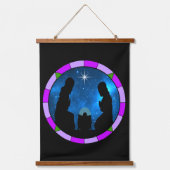 Dove & Nativity 吊り下げ型タペストリー (正面2)