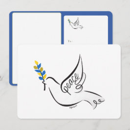 Dove of Peaceの挨拶カスタム セーブザデート