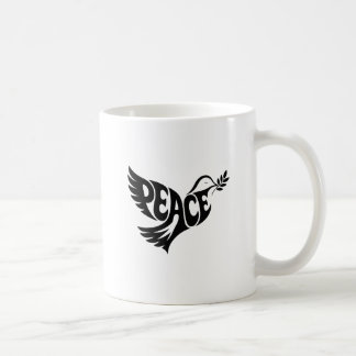 Dove of Peace コーヒーマグカップ