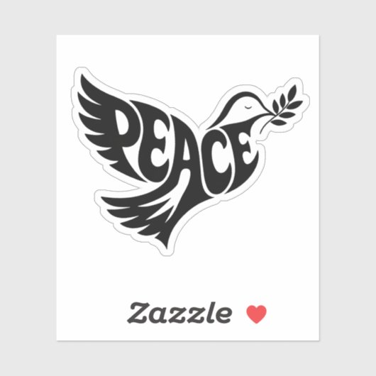 Dove of Peace シール (シート)
