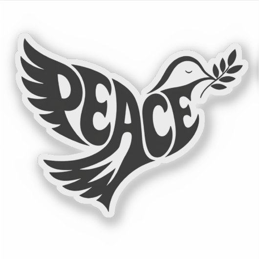 Dove of Peace シール (正面)