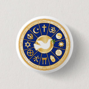 Dove of Peace 缶バッジ