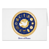 Dove of Peace Card (正面横)