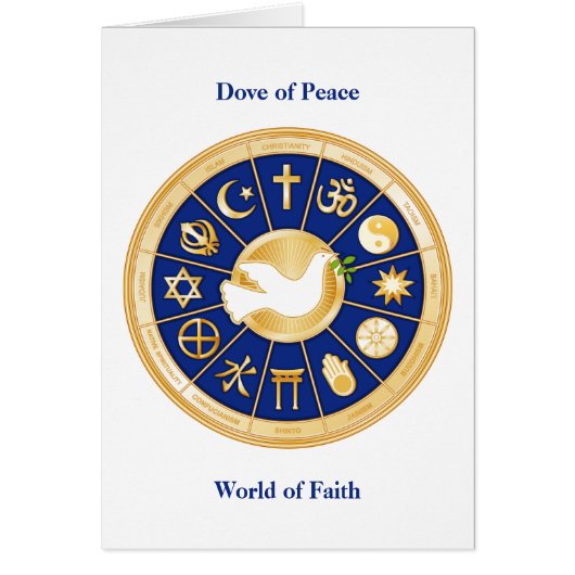 Dove of Peace Card (正面)
