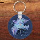 Dove of Peace Keychain キーホルダー (正面)