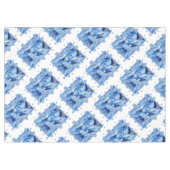 Dove With Celtic Peace Text In Blue Tones テーブルクロス (正面(横))