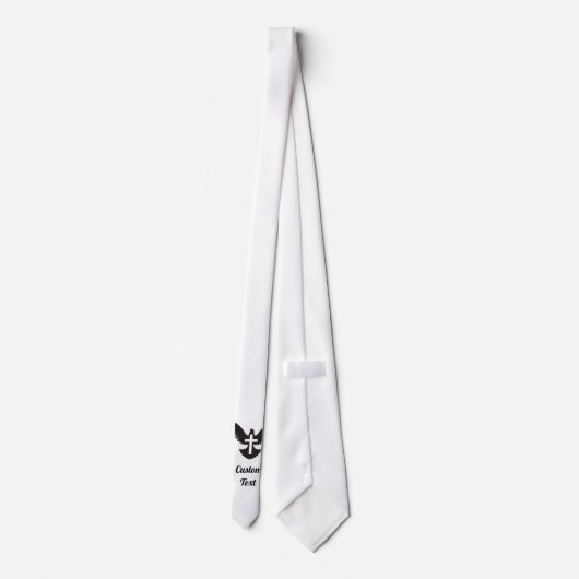 Dove with Cross Tie ネクタイ (裏面)