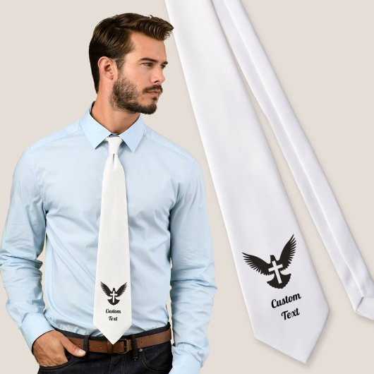 Dove with Cross Tie ネクタイ