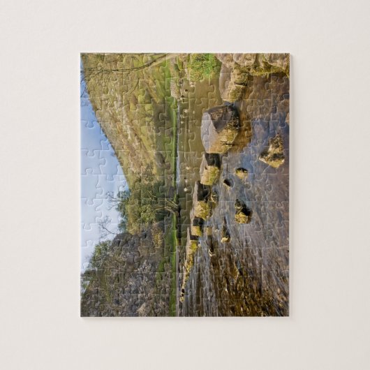 Dovedaleのダービーシャーピーク地区の記念品の写真 ジグソーパズル (縦)