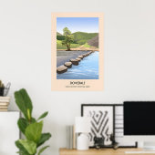Dovedale Peak District National Park Modern Travel ポスター (ホームオフィス)