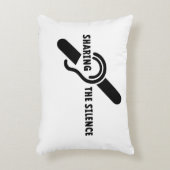 Doven, slechthorend, doofheid, gebaren taal アクセントクッション (正面(垂直))