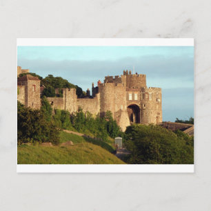 Dover Castle，イギリス，統一された Kingdom 3 ポストカード