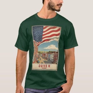 Dover Delaware USAヴィンテージ旅行観光オーバーサイズ Tシャツ