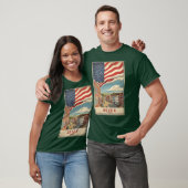 Dover Delaware USAヴィンテージ旅行観光オーバーサイズ Tシャツ (ユニセックス)