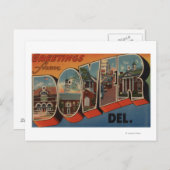 Dover、DelawareLarge Letter ScenesDover、DE ポストカード (正面/裏面)