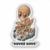 Dover Demon "Dover Dave" Cryptidシール シール (正面)
